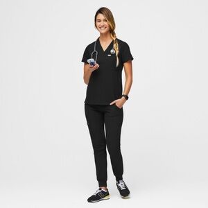 Catarina One-Pocket Scrub Top & Zamora Jogger Scrub Pants